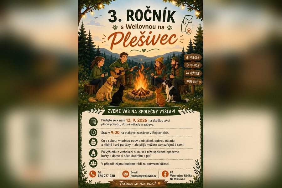 3. ročník výšlapu na Plešivec je tady!