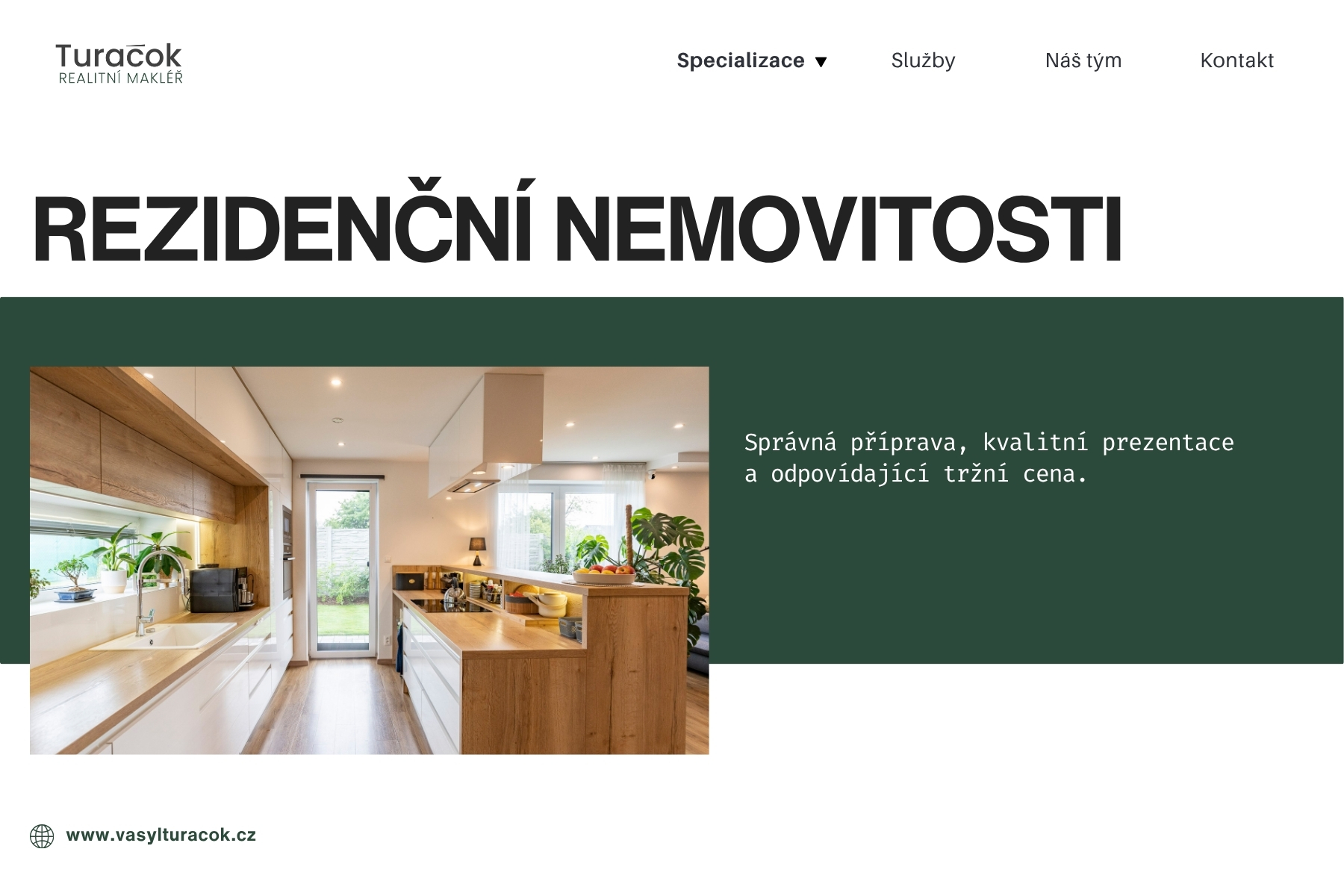 Rezidenční nemovitosti.