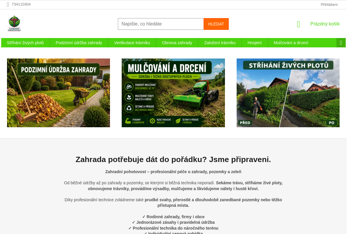 Zahradnipohotovost.com