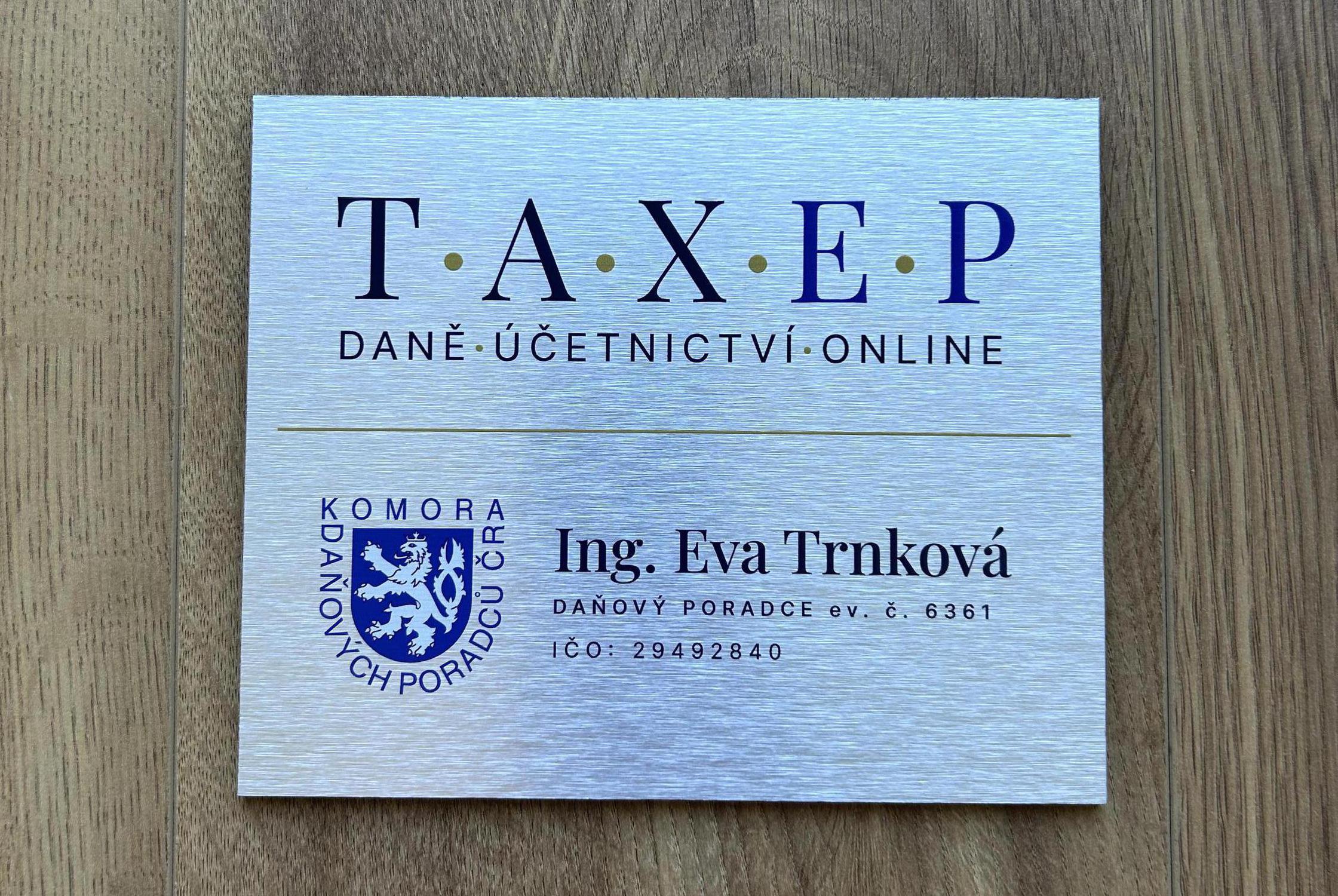 Ing. Eva Trnková, daňový poradce - TAXEP