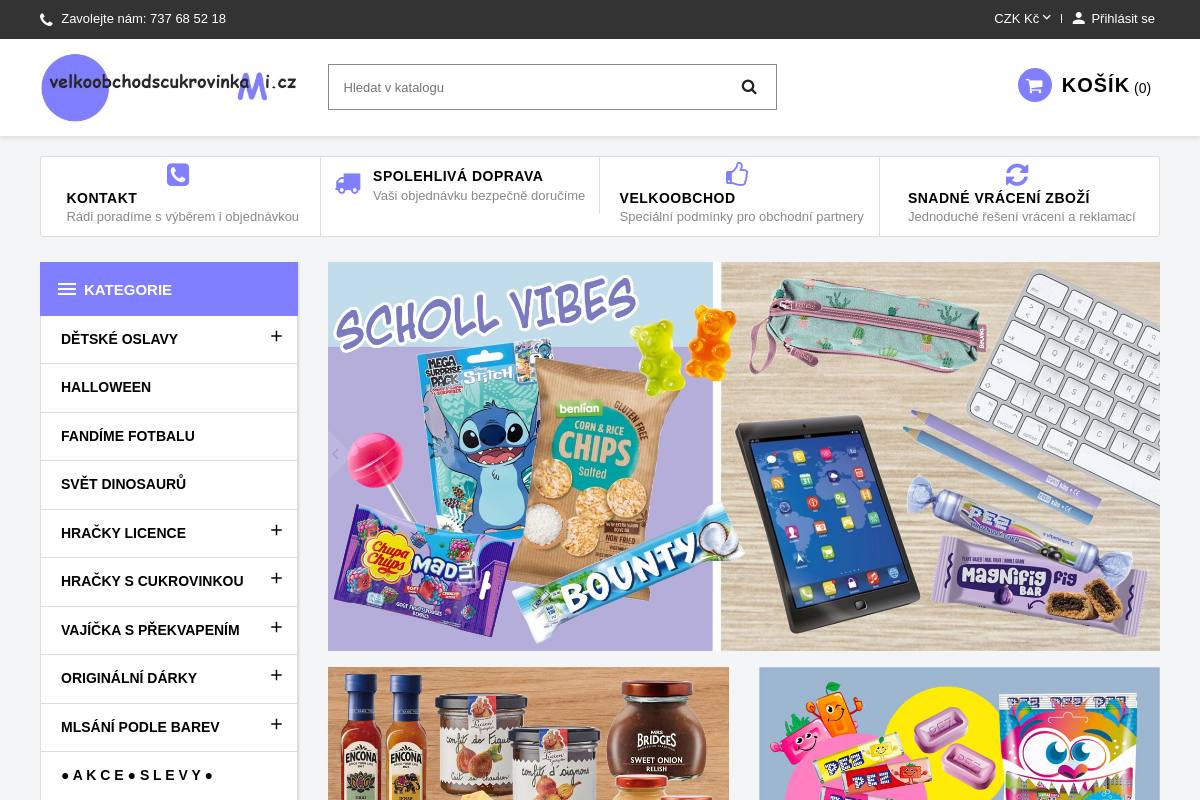 Velkoobchodscukrovinkami.cz