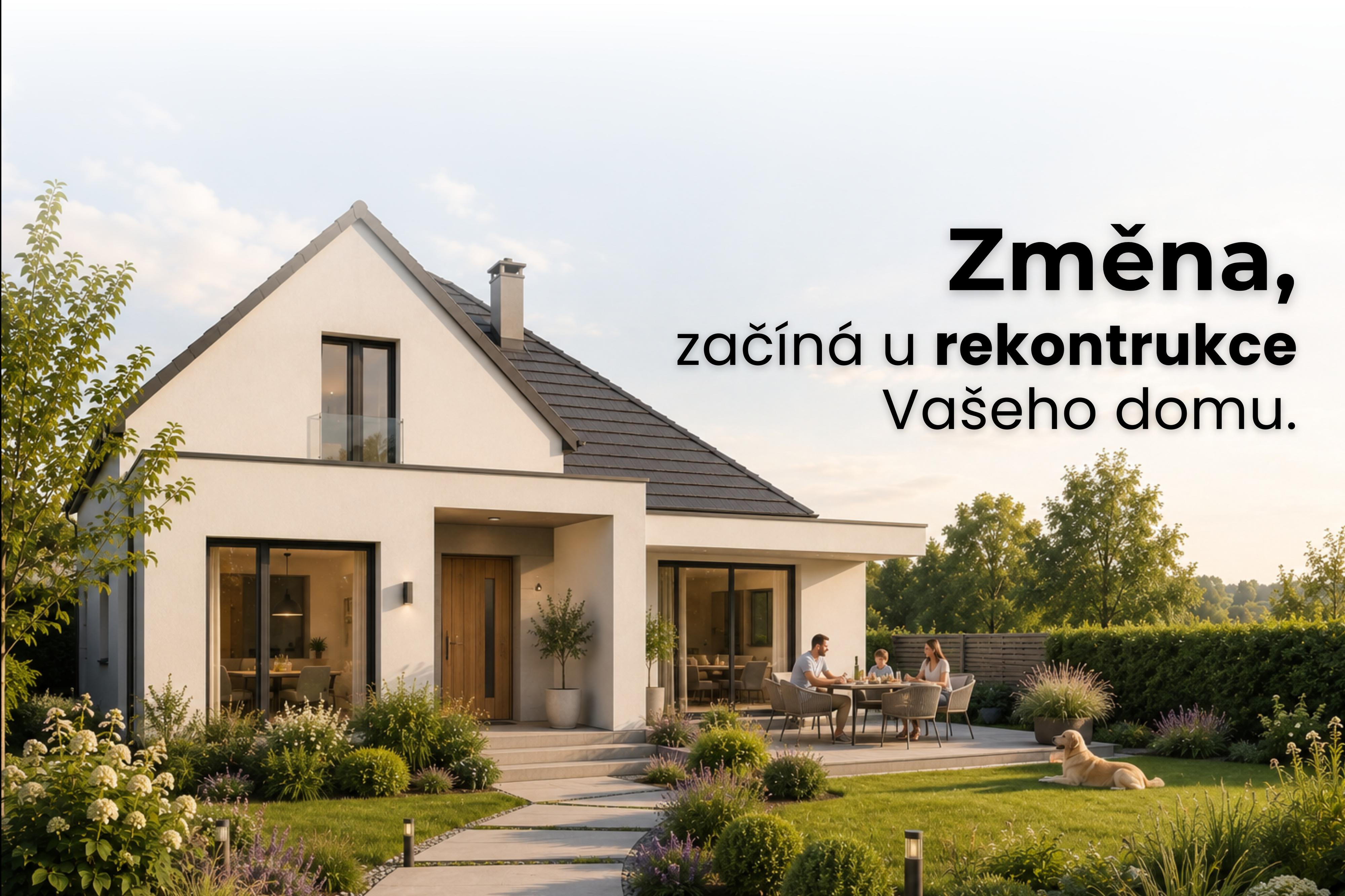 Rekonstrukce domu - Praha a okolí