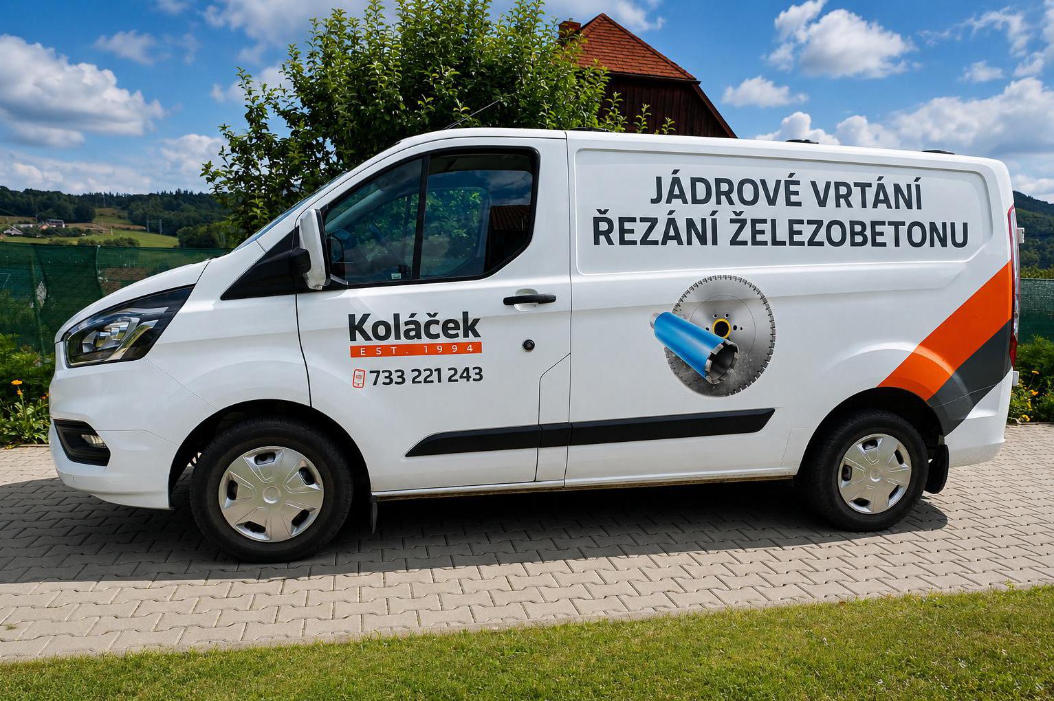Jádrové vrtání - Řezání železobetonu