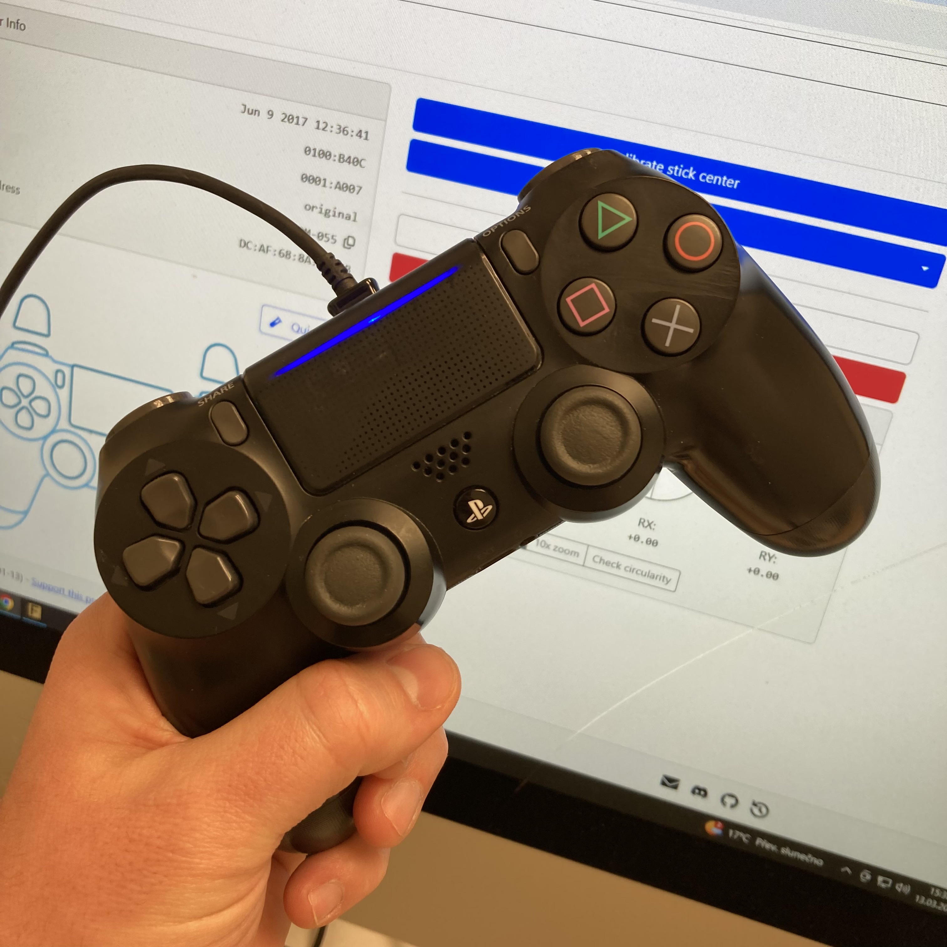 Oprava ovladače DualShock
