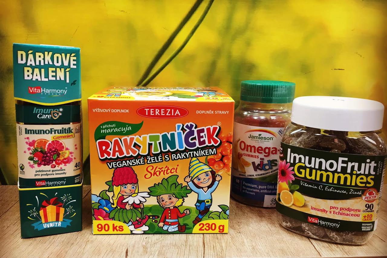 Dětské vitamíny pro podporu imunity
