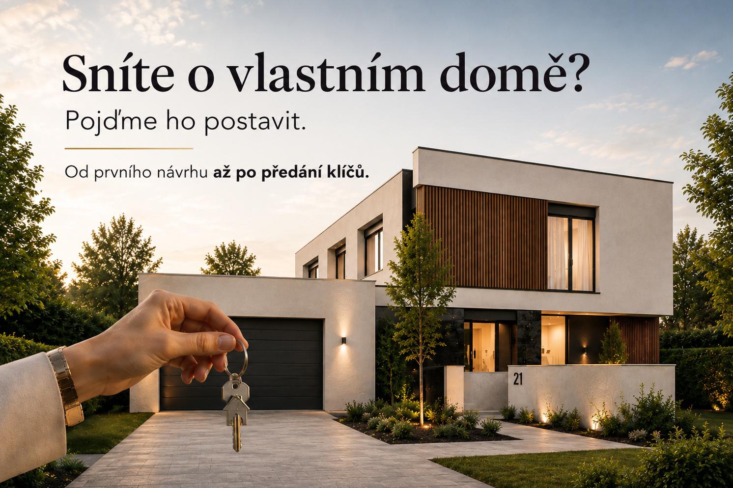 Sníte o vlastním domě? Pojďme ho postavit.