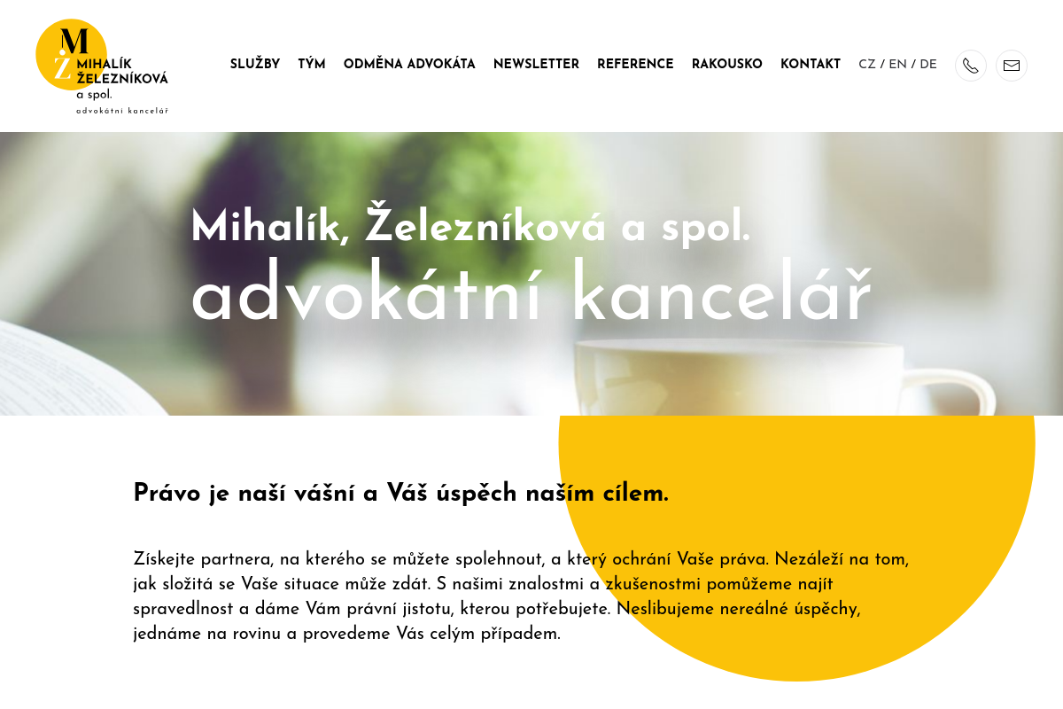 Mihalík, Železníková a spol., advokátní kancelář