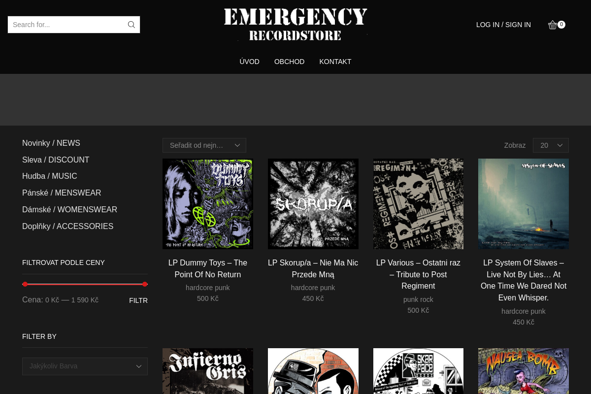 Emergency Records est. 1999