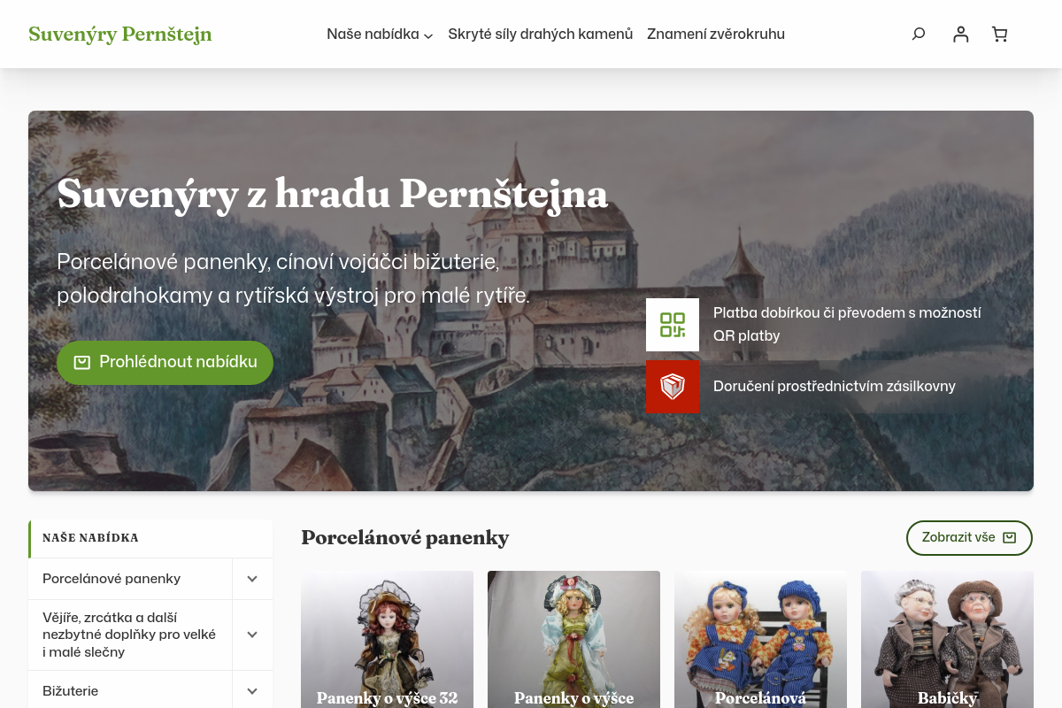 Suvenyry-pernstejn.eu