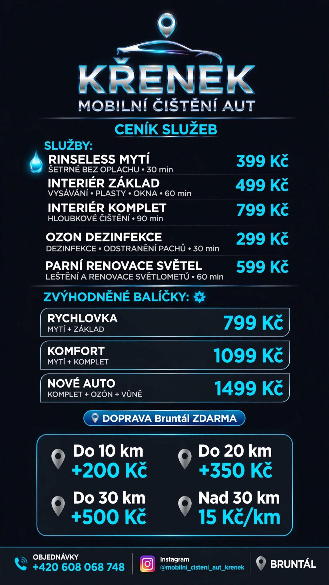 Mobilní čištění aut Křenek foto 2