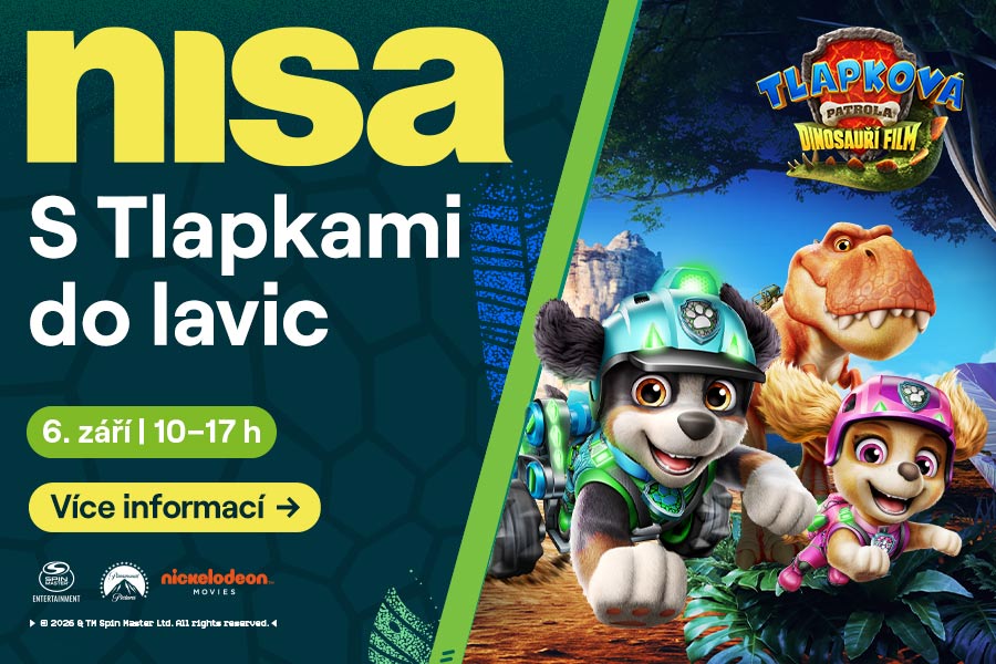 Tlapková patrola míří do OC Nisa