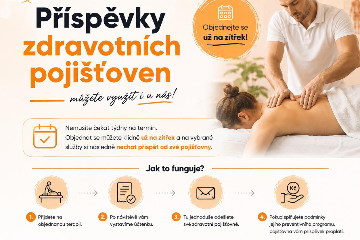 Využijte příspěvky zdravotních pojišťoven.