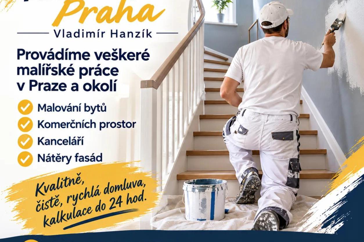 Vladimír Hanzík Malířské práce Praha