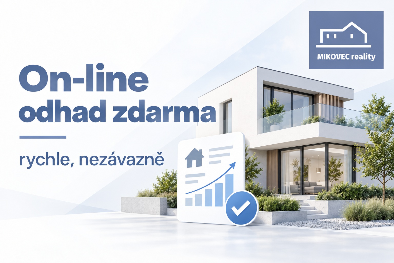 On-line odhad ceny nemovitosti ZDARMA