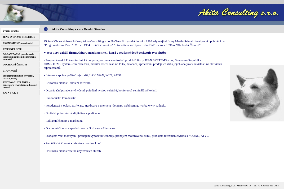 AKITA CONSULTING, s.r.o.