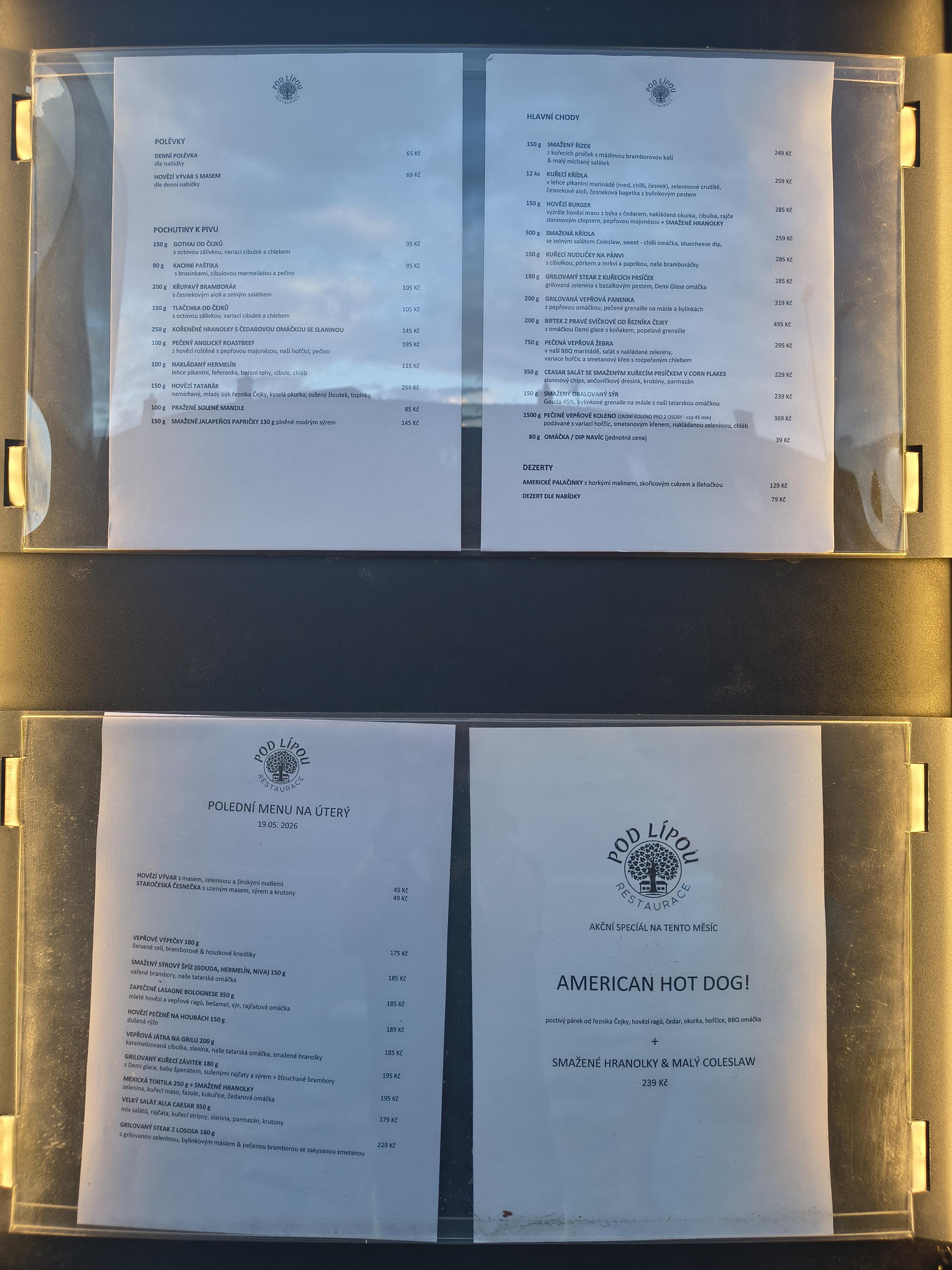 Restaurace Pod Lípou foto 2