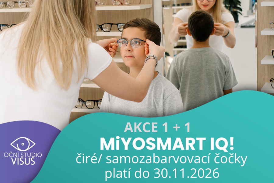 1 + 1: DRUHÝ PÁR MiYOSMART iQ ZA 2 KČ!