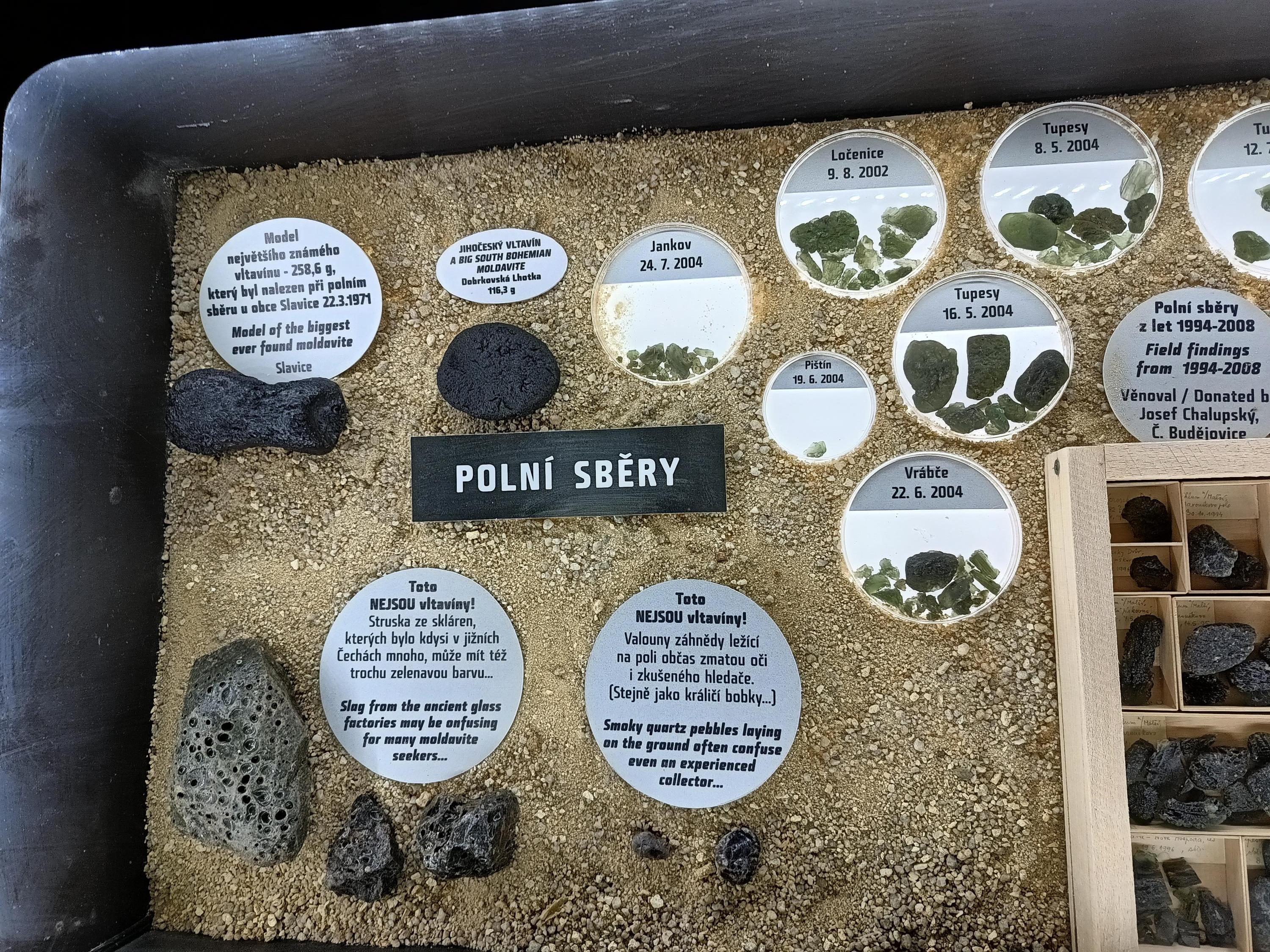 Muzeum vltavínů foto 5