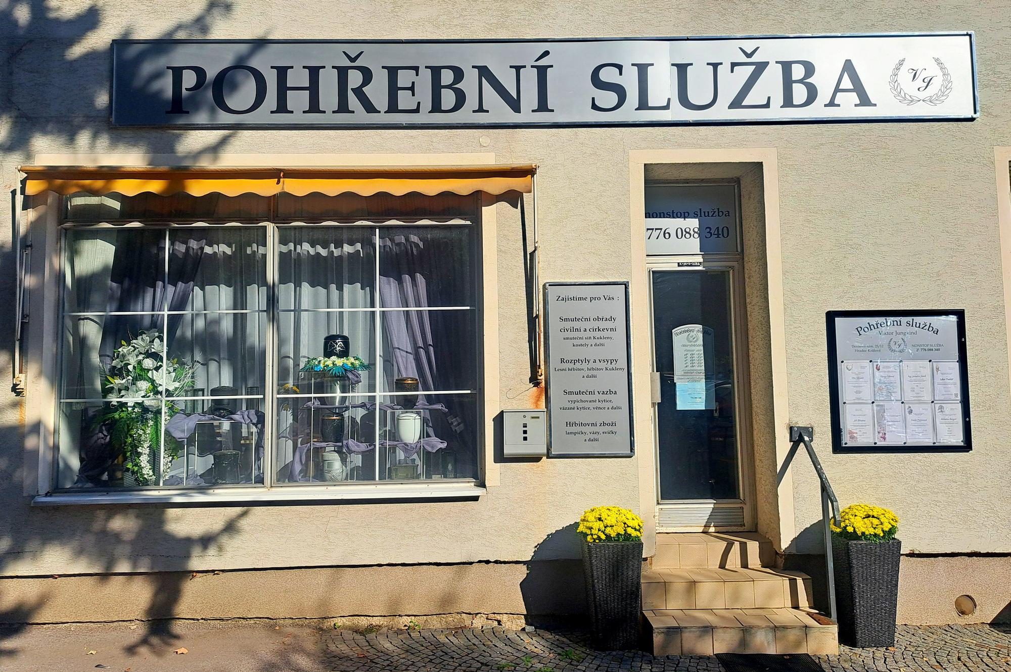 Pohřební služba - Viktor Jungkind Kukleny