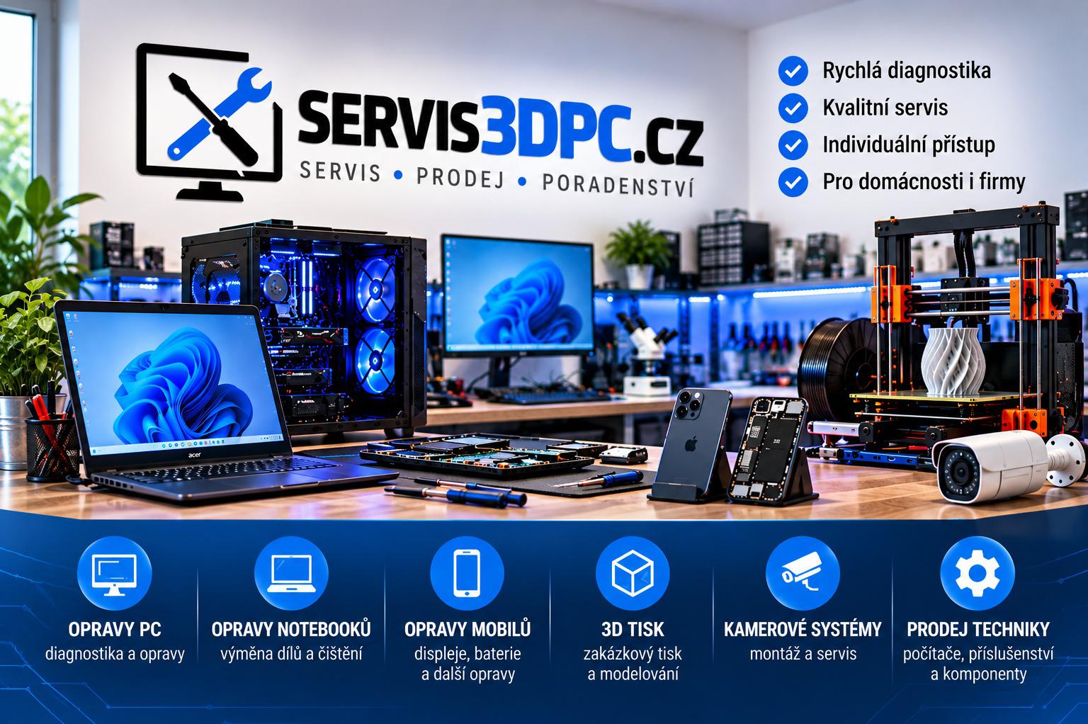 Servis 3DPC