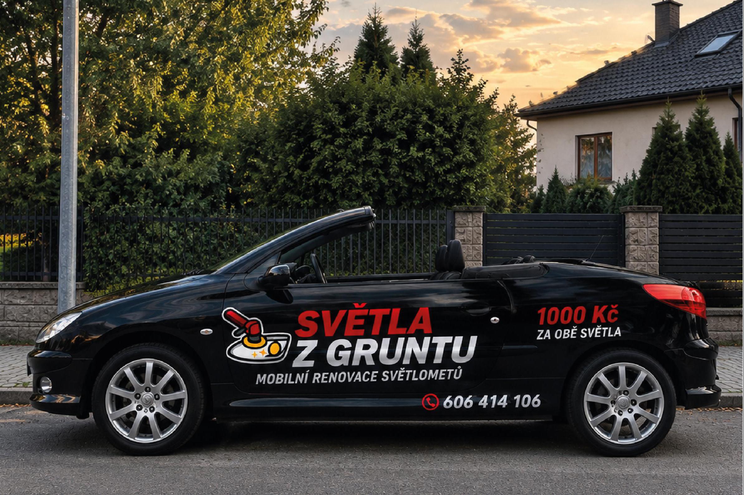 Světla z Gruntu - mobilní renovace a rozleštění světel