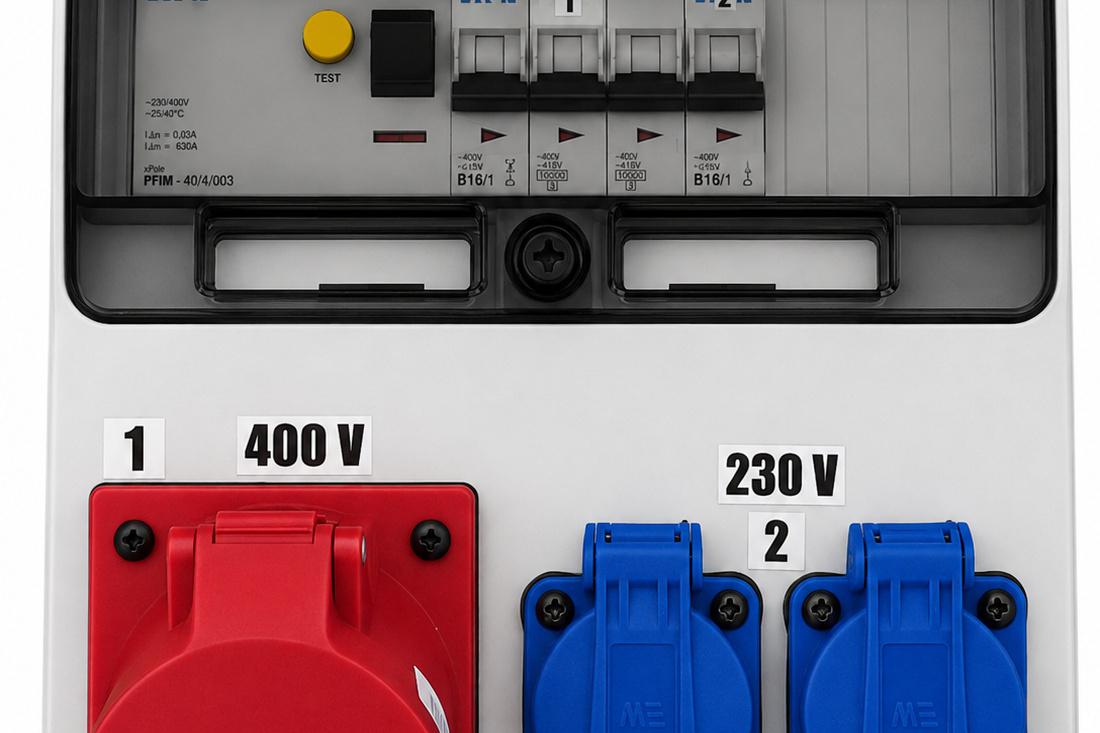 Stavební rozvaděč RZ 6 FI / 11 - 20001 – proudový
