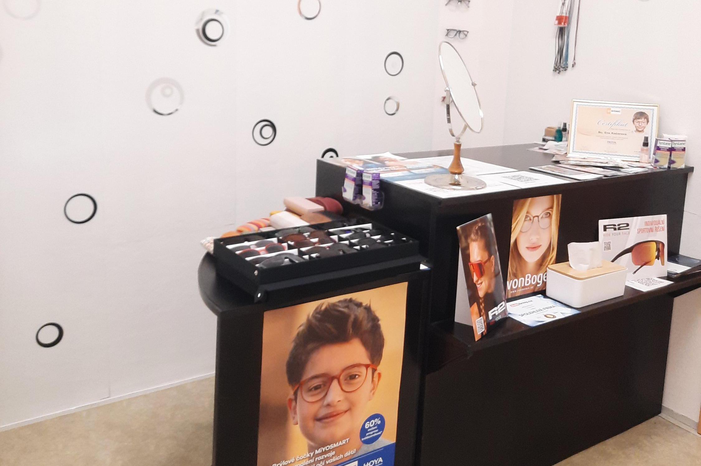 Oční optika a optometrie Bezdružice - Bc. Eva Kačerová