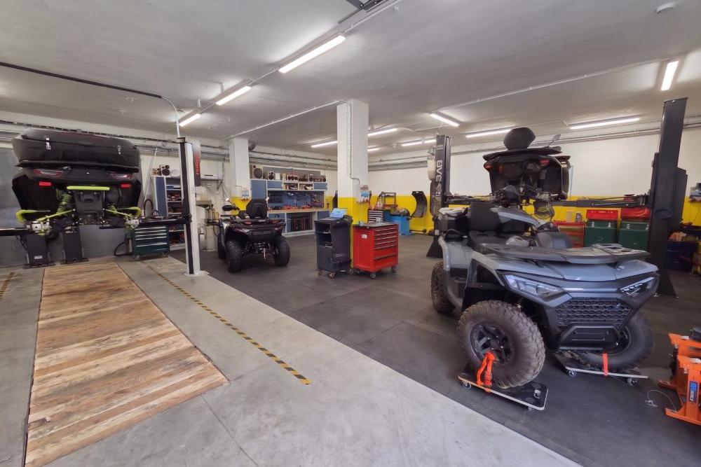 Servis čtyřkolek v Adventure Point