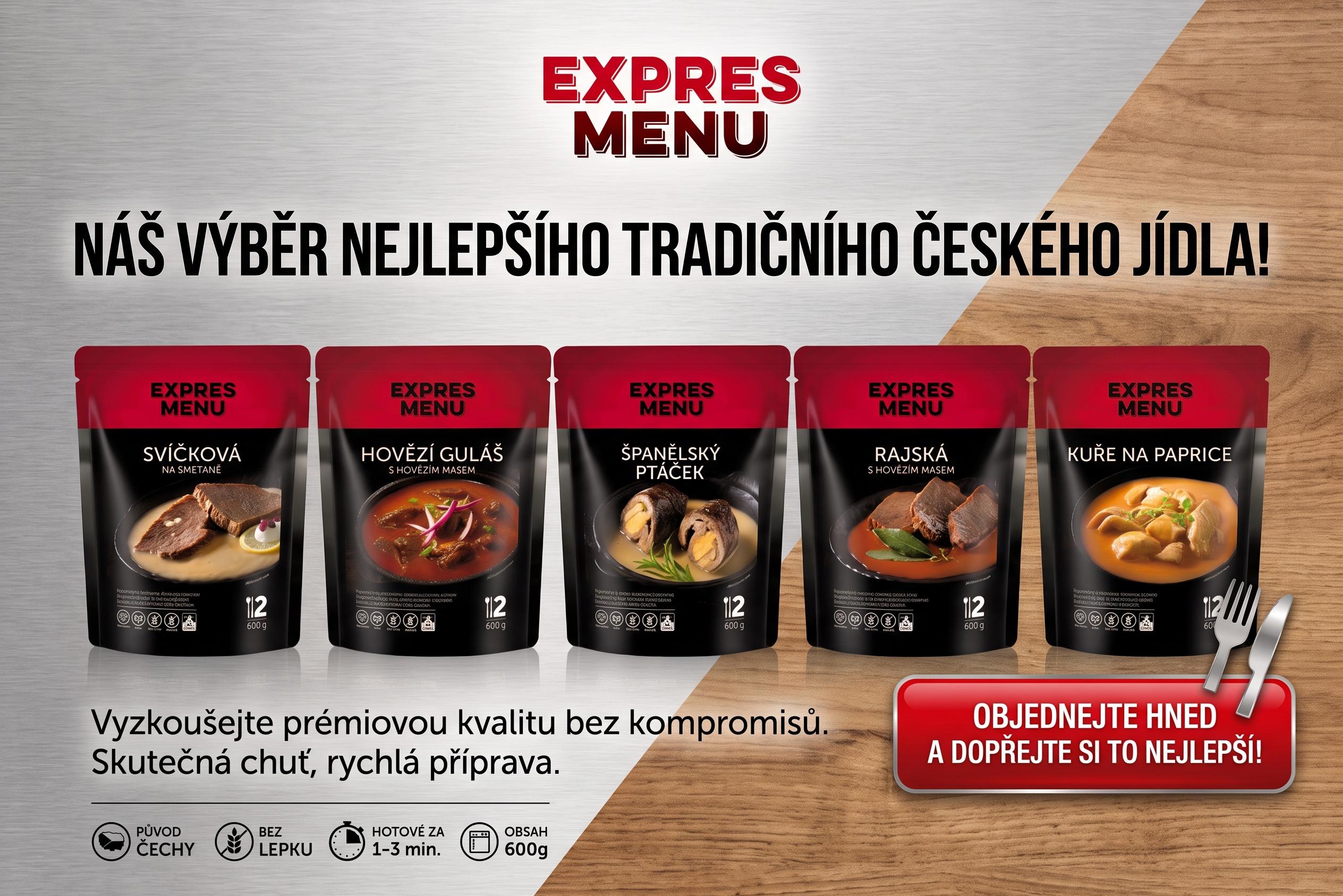 Expres menu_omáčky