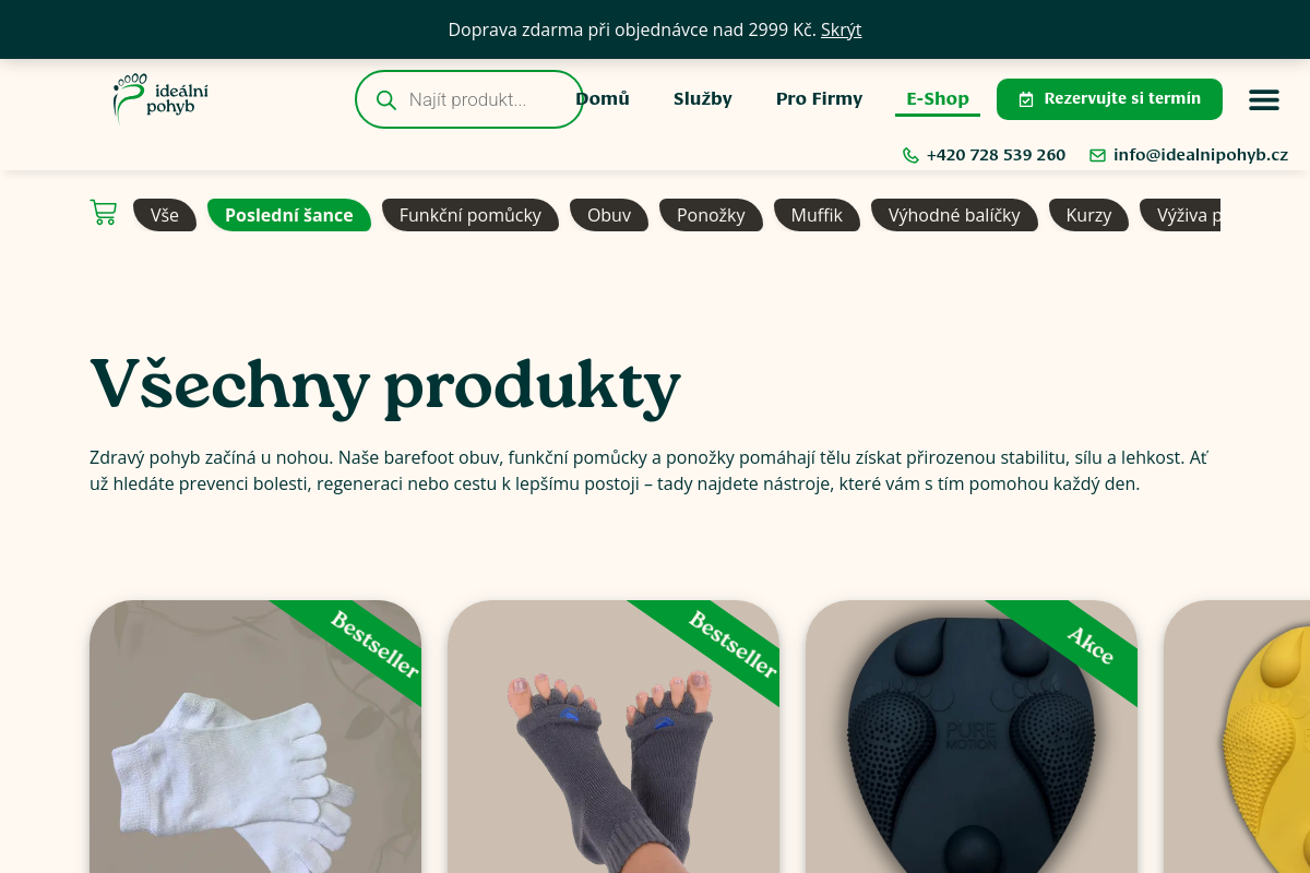 Idealnipohyb.cz/eshop