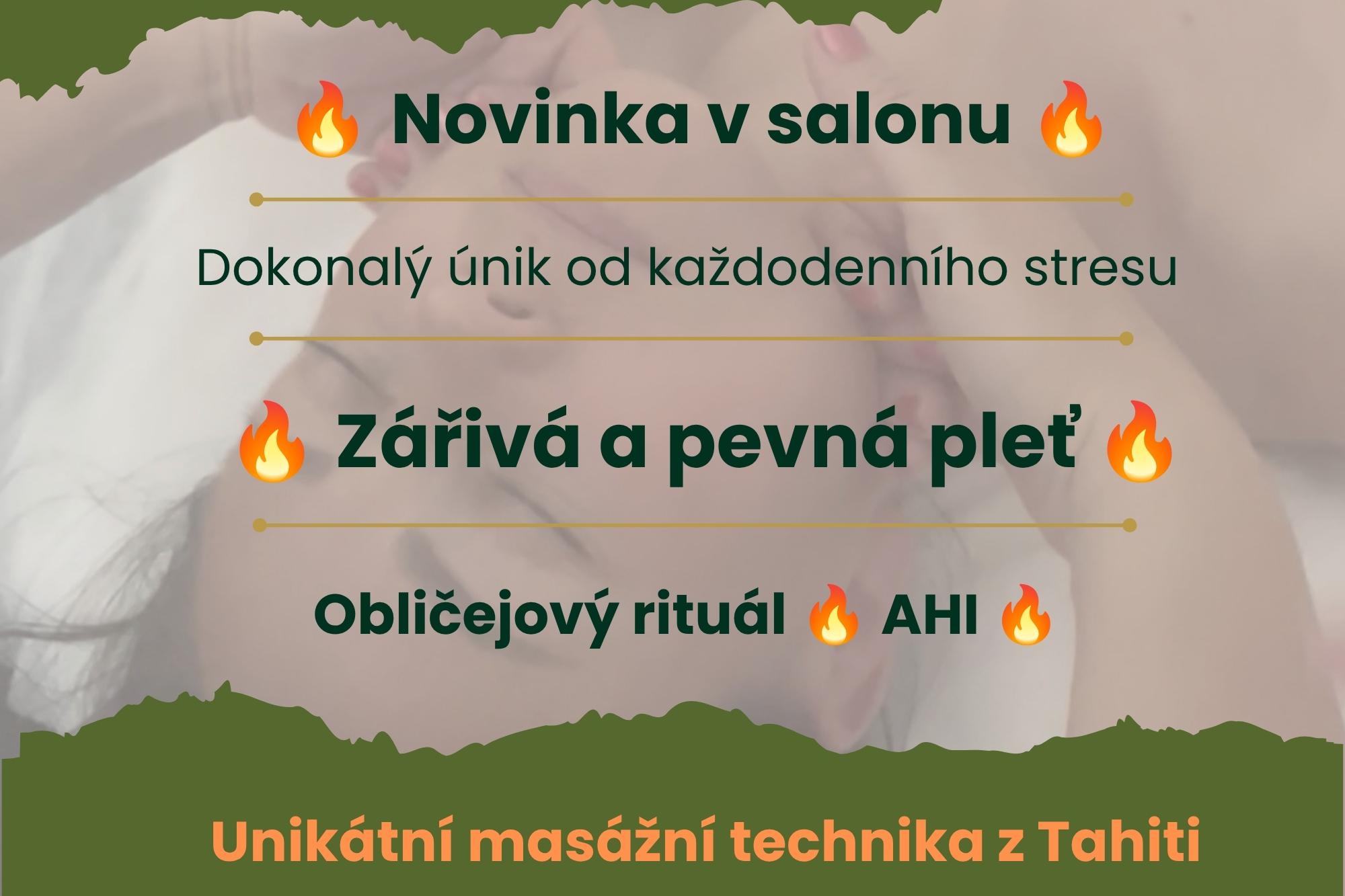 AHI obličejová masáž