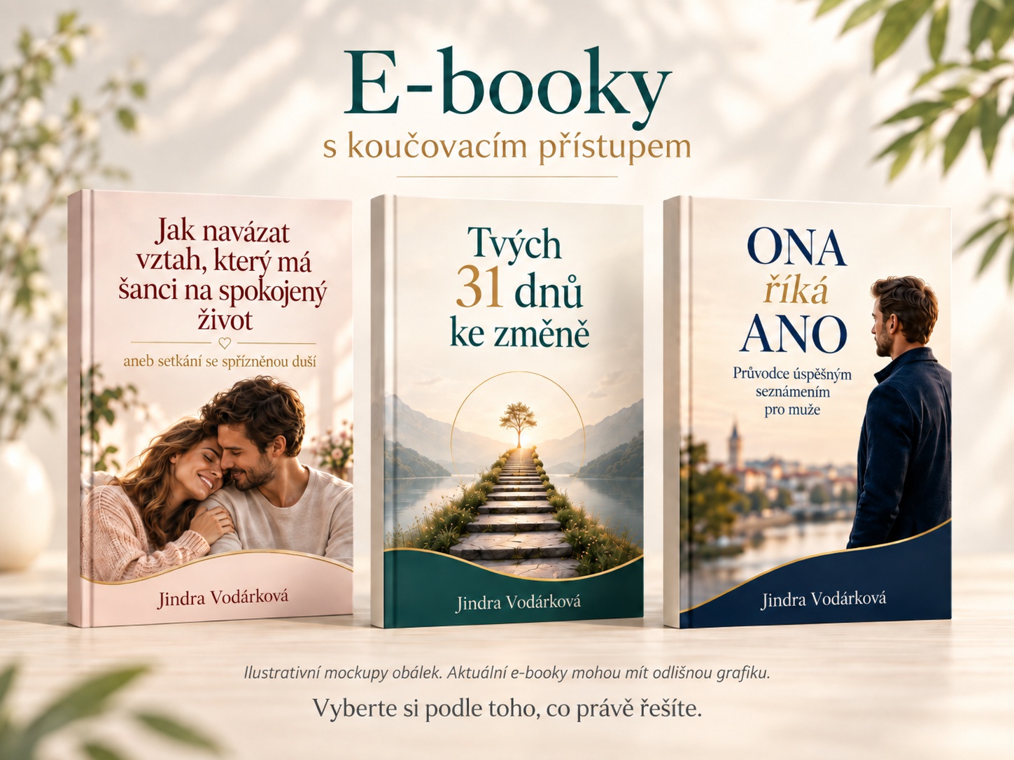 Životní a vztahový koučink, Partnerské konzultace, Regresní terapie - Jindra Vodárková