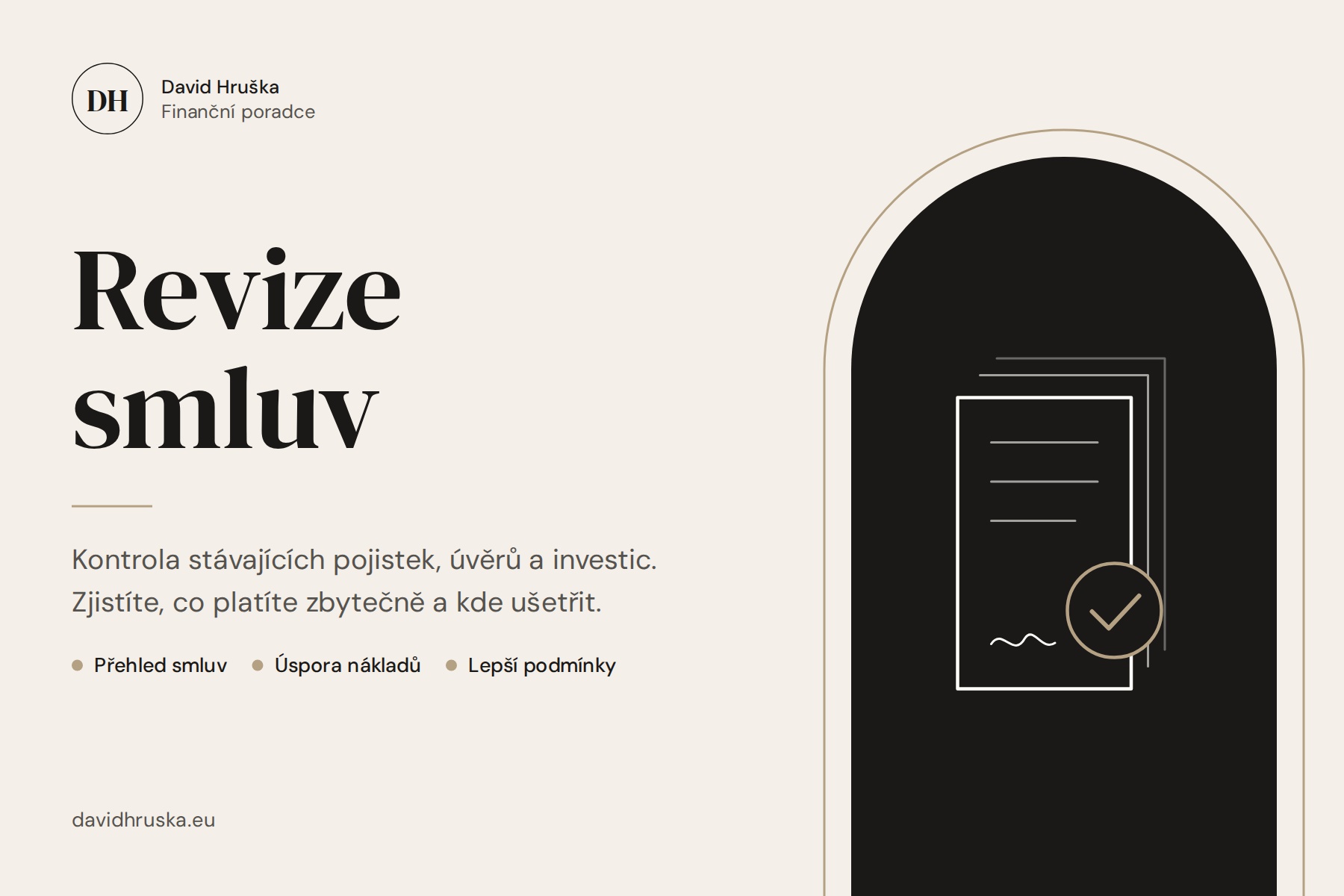 Revize stávajících smluv