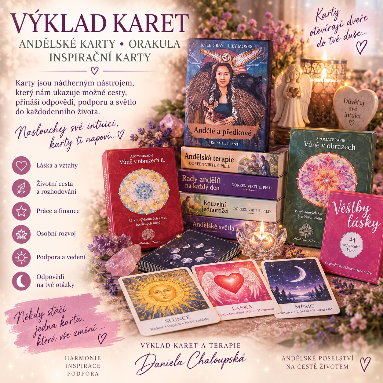 Výklad karet a terapie Daniela Chaloupská foto 2