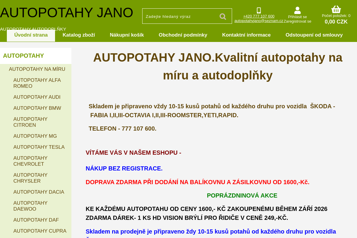 Autopotahyjano.cz
