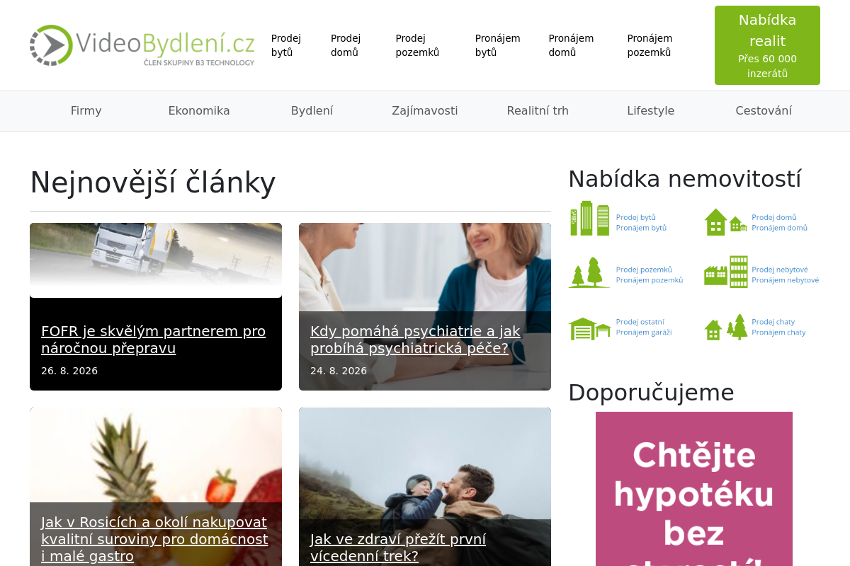 VideoBydlení.cz