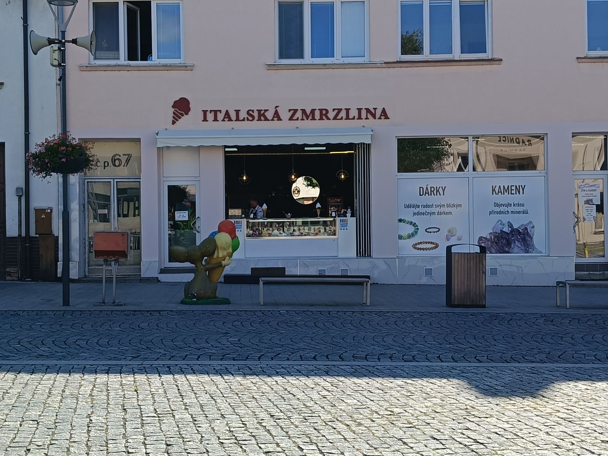Italská zmrzlina Masarykovo nám.