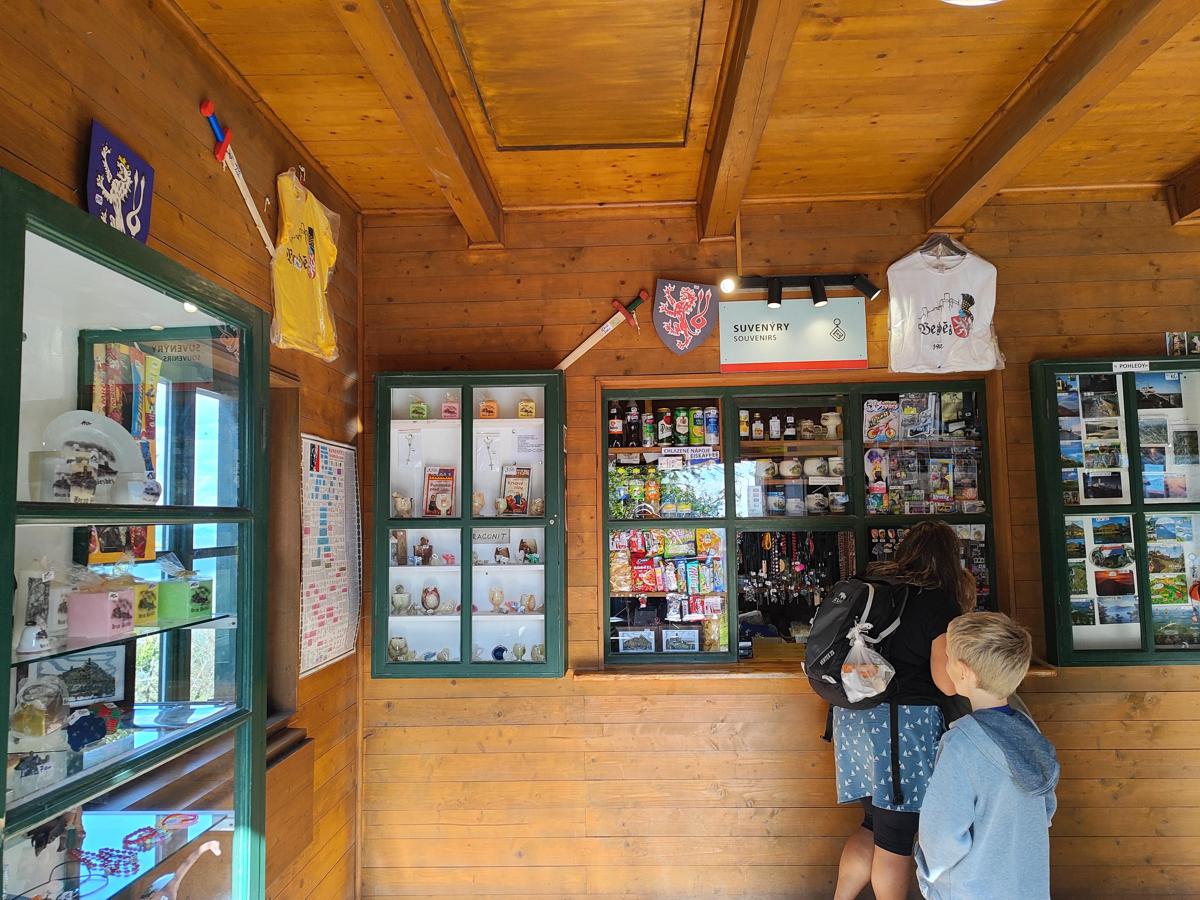 Kiosek na hradě Bezděz foto 2