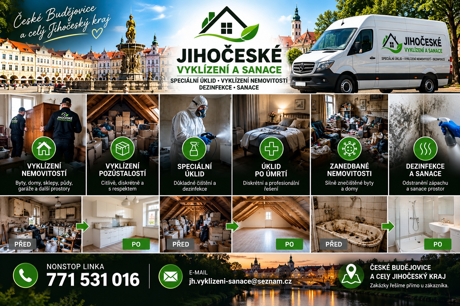 Jihočeské vyklízení a sanace foto 1