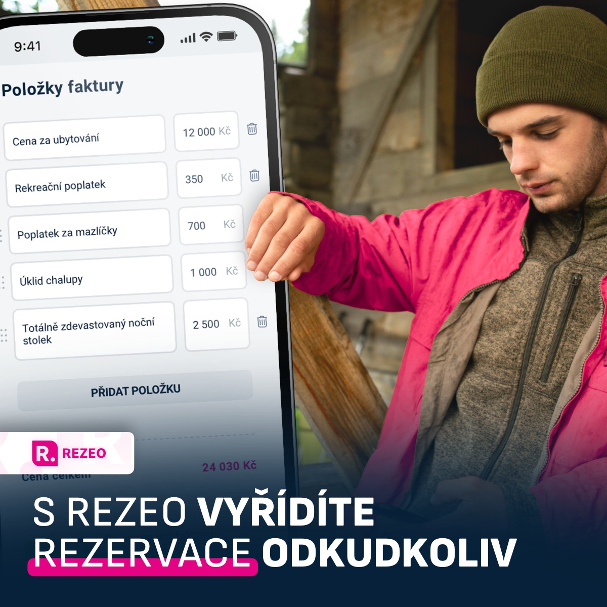 REZEO - Rezervační systém pro pronajímatele chat a chalup foto 6