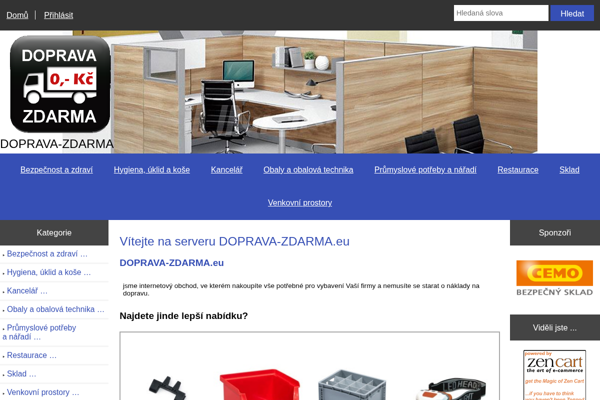 Doprava-zdarma.eu