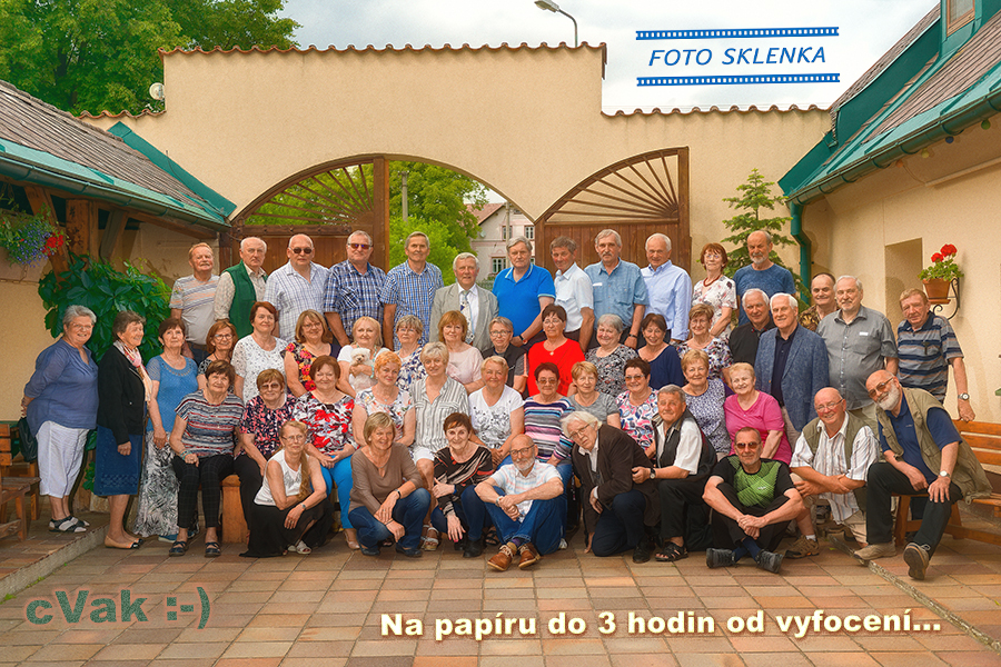 Focení SRAZů - skupinové foto "na počkání"
