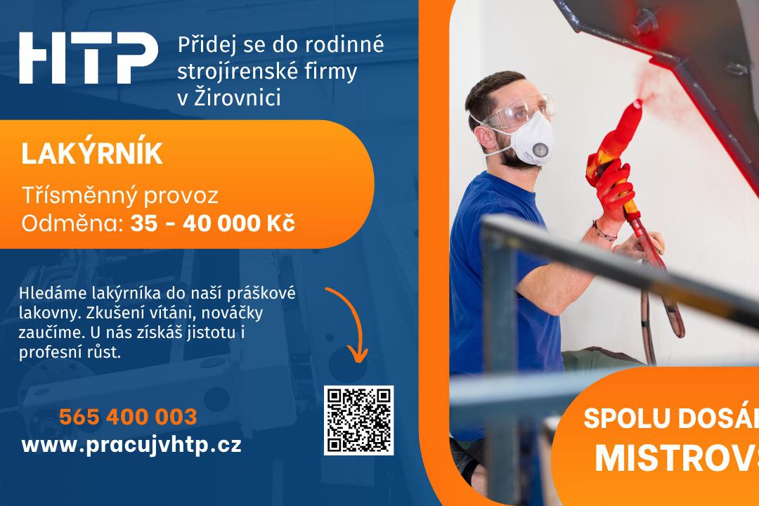Přidej se k nám do týmu jako lakýrník!