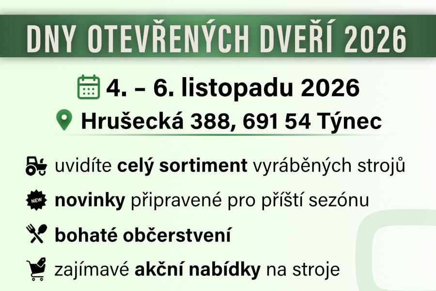 Dny otevřených dveří 2026