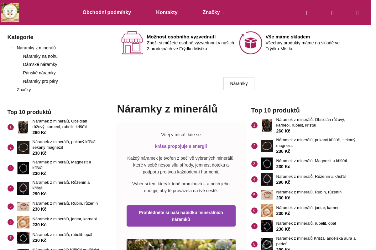 Mineralnaramky.cz