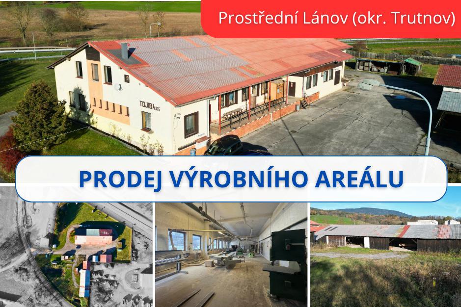 PRODEJ VÝROBNÍHO AREÁLU - dřevozpracující průmysl