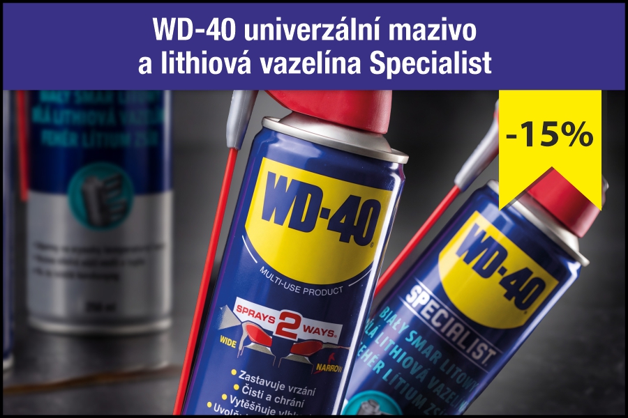 Univerzální mazivo v akční ceně