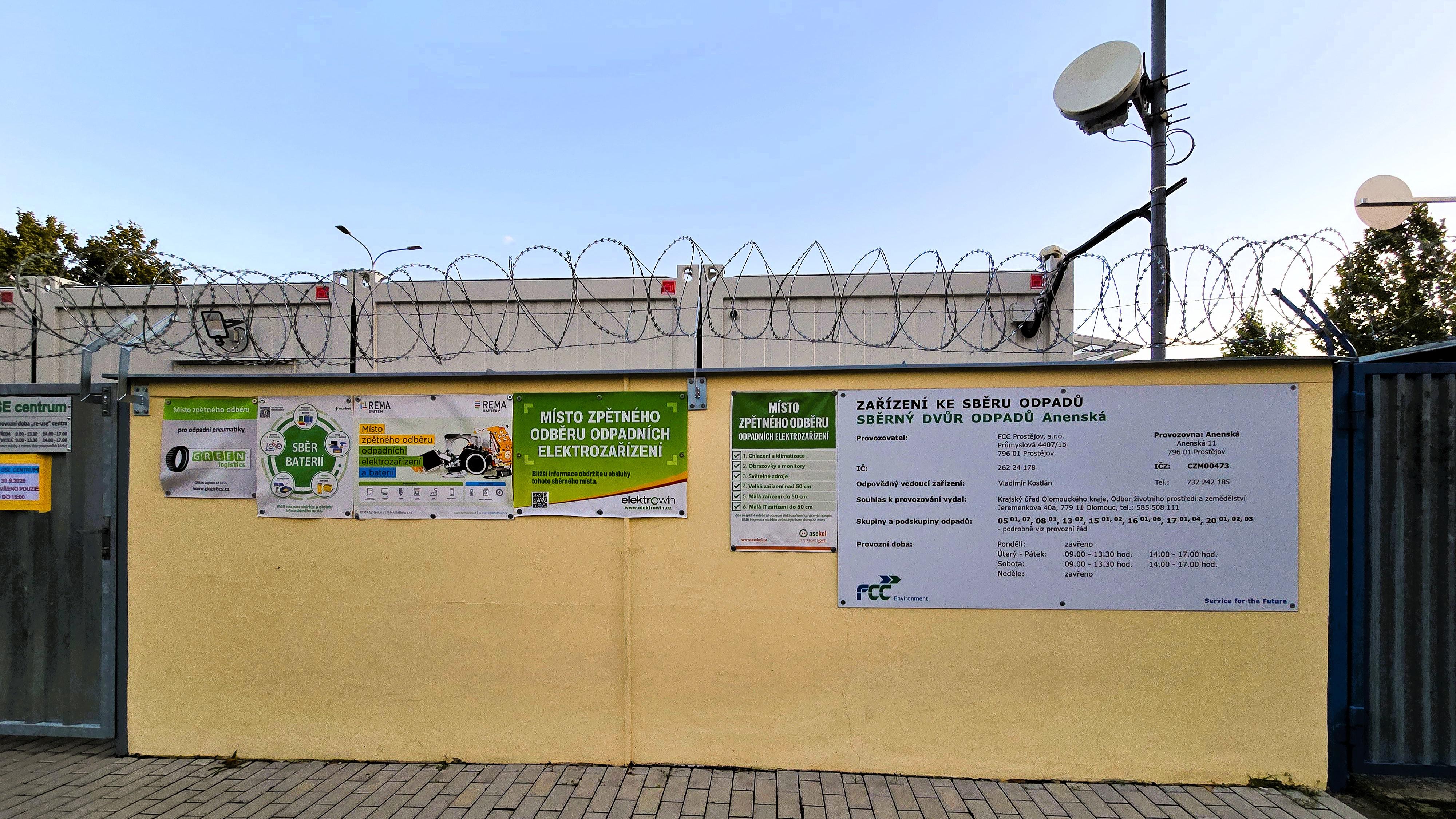 Sběrný dvůr FCC Prostějov foto 3