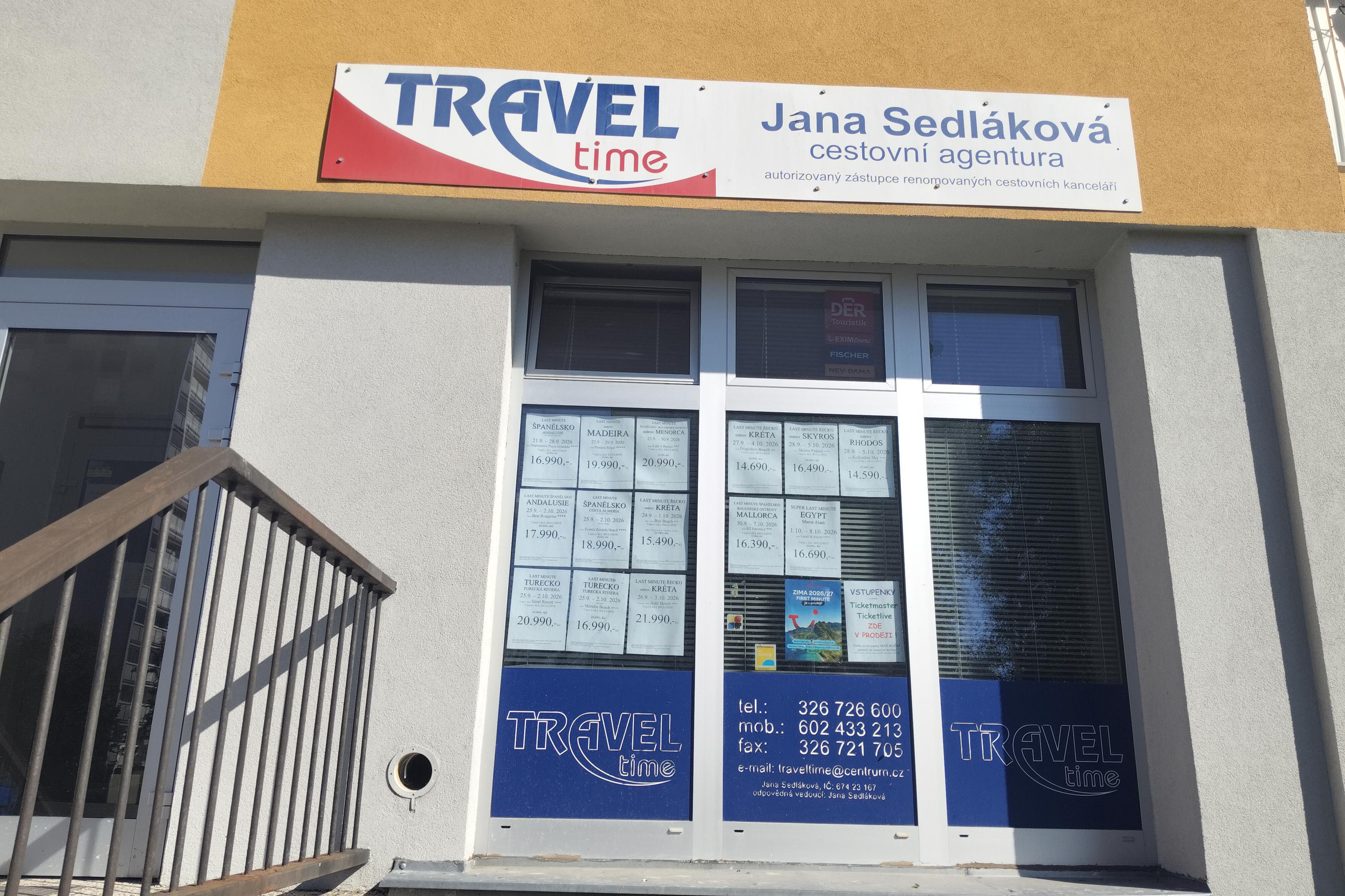 Cestovní agentura TRAVEL TIME
