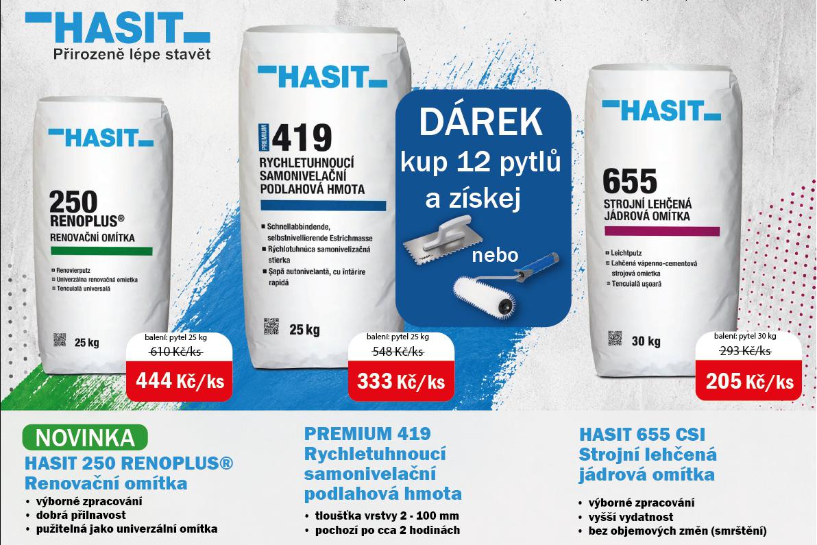 Vybrané produkty Hasit za akční ceny